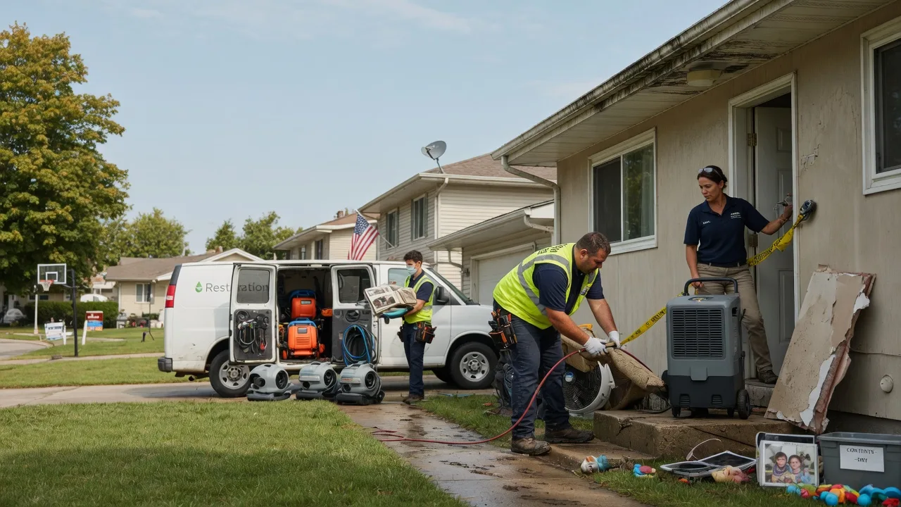 Water Damage Restoration in Shrewsbury, MA near me